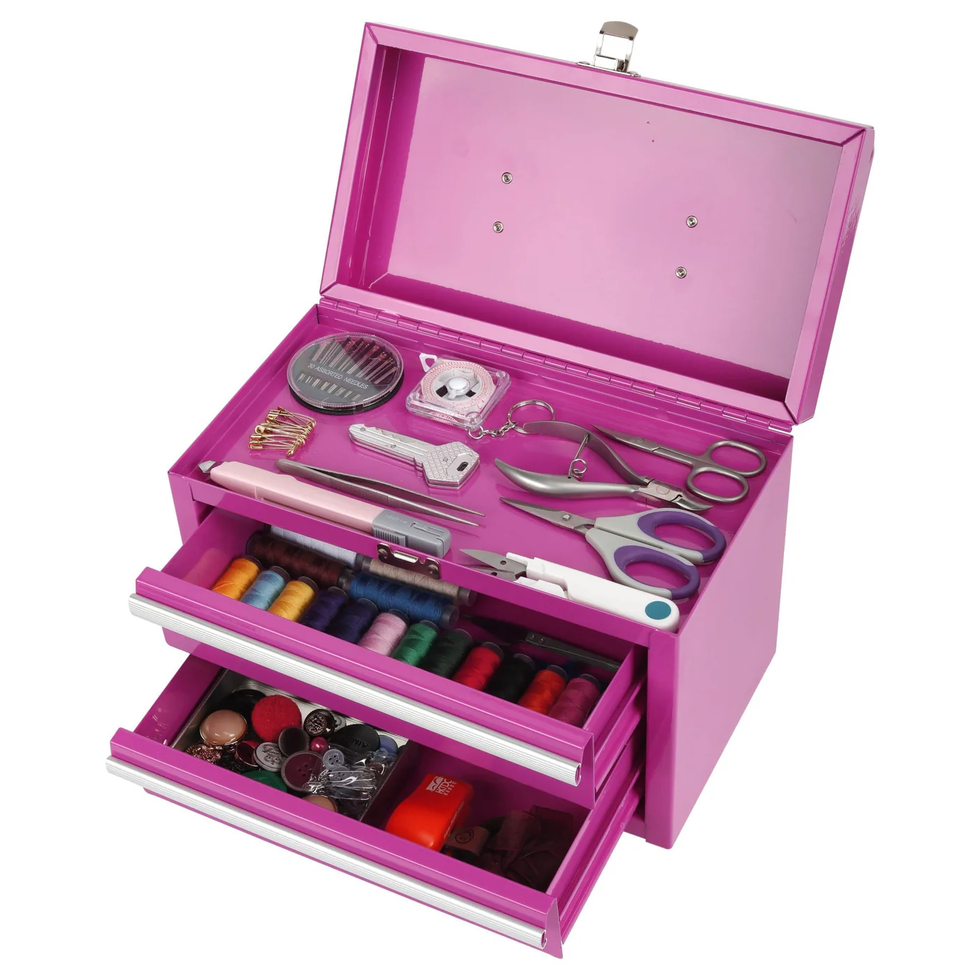 11-Inch 2-Drawer Portable Toolbox - Image 11