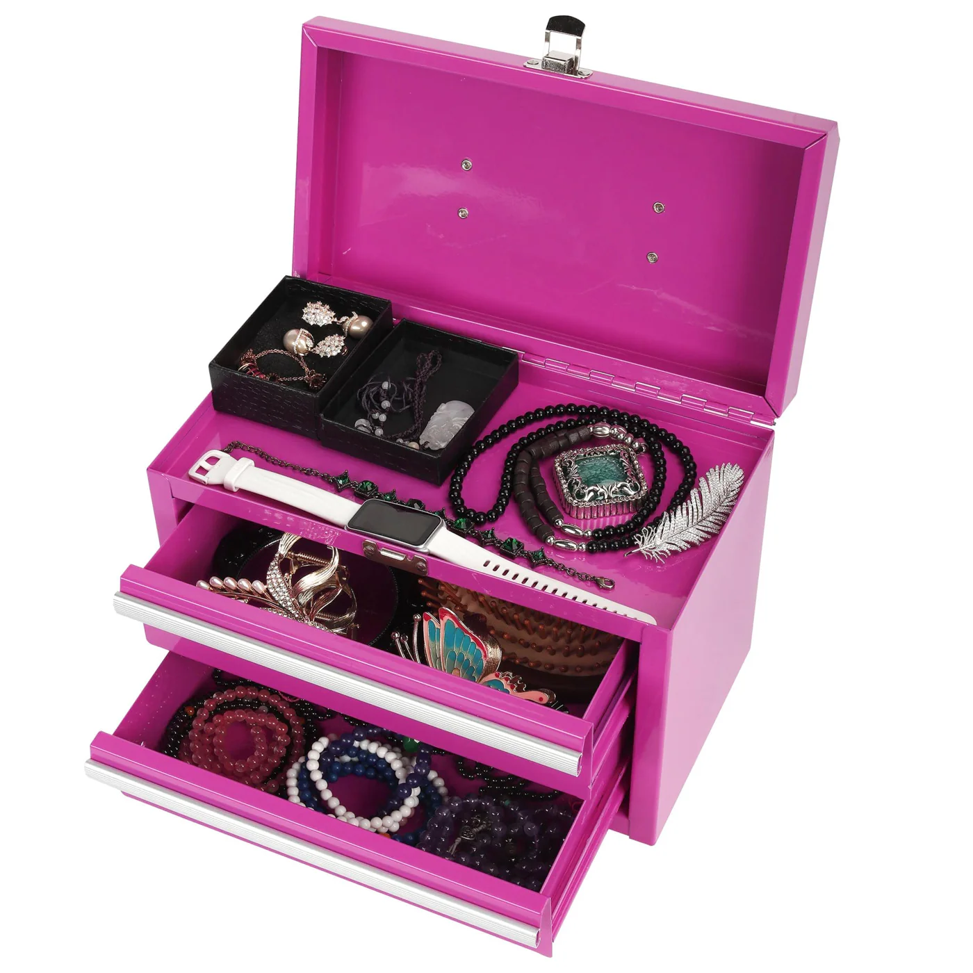 11-Inch 2-Drawer Portable Toolbox - Image 9