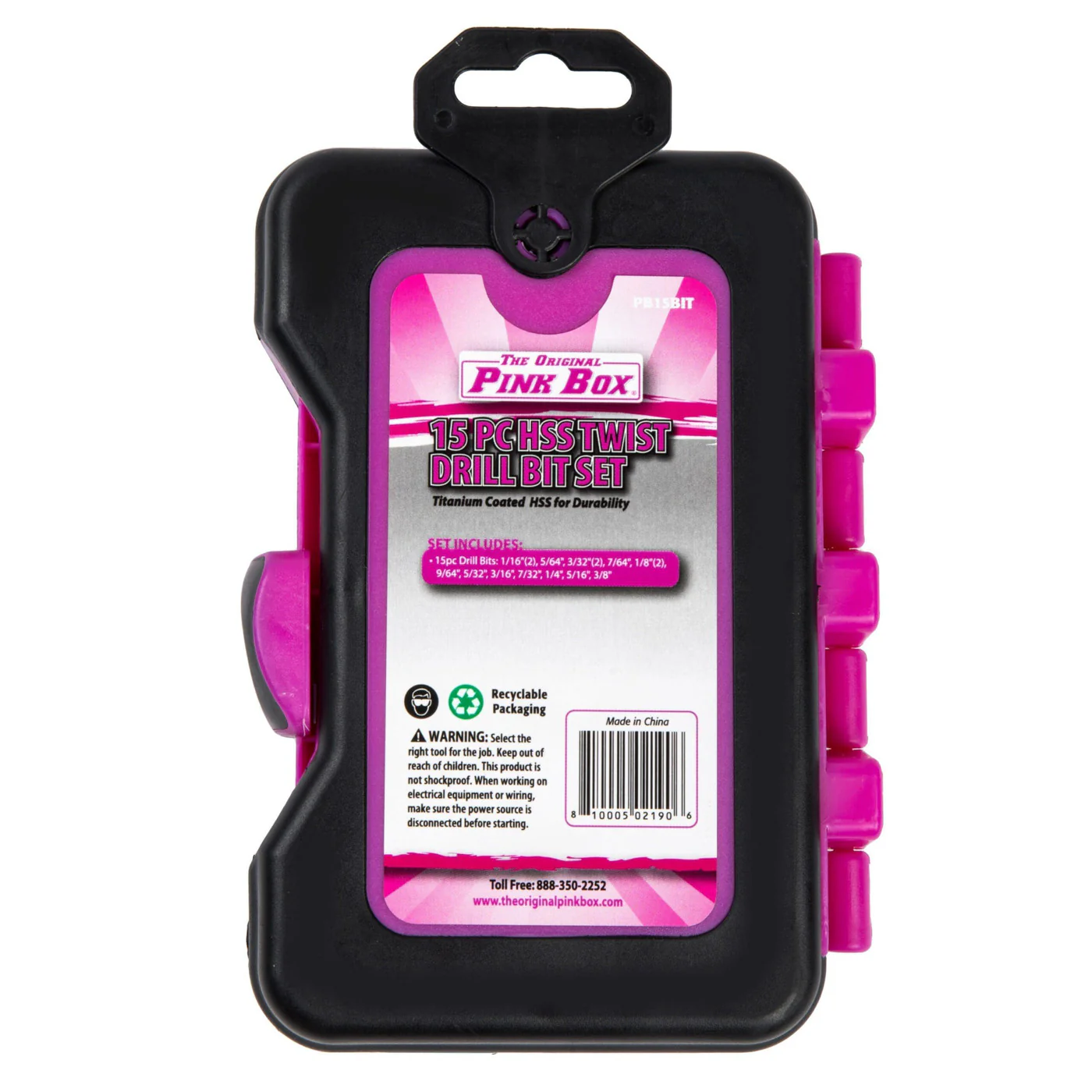 15-Piece HSS Twist Drill Bits Set - Image 5