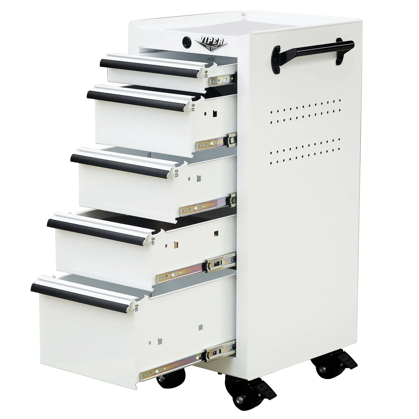 16-Inch 5-Drawer Rolling Salon Cart - Image 16