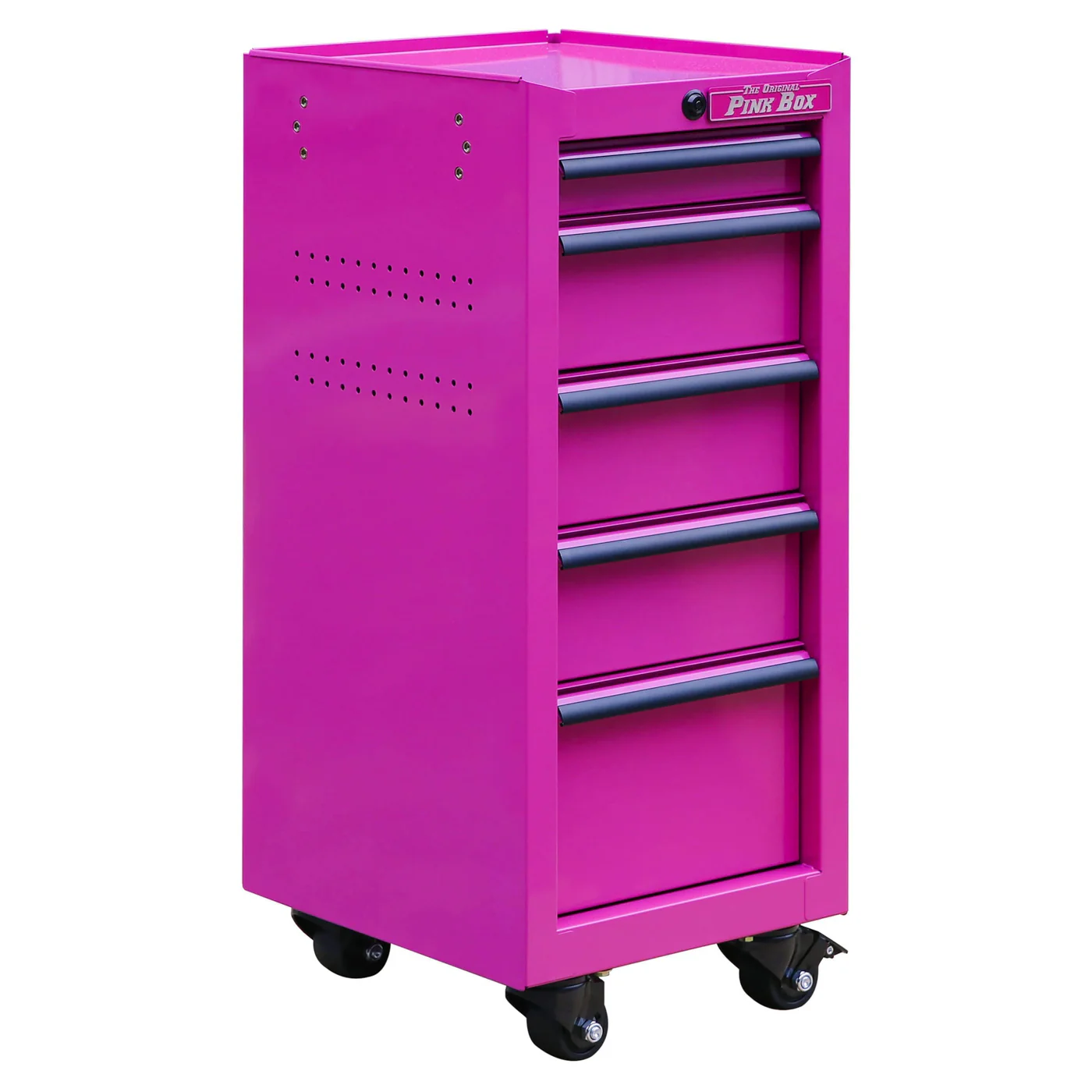 16-Inch 5-Drawer Rolling Salon Cart - Image 3