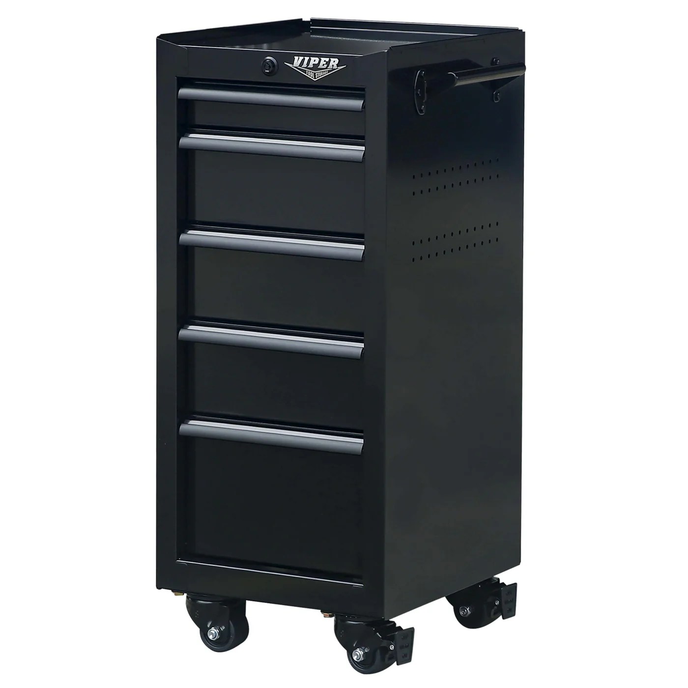 16-Inch 5-Drawer Rolling Salon Cart - Image 8