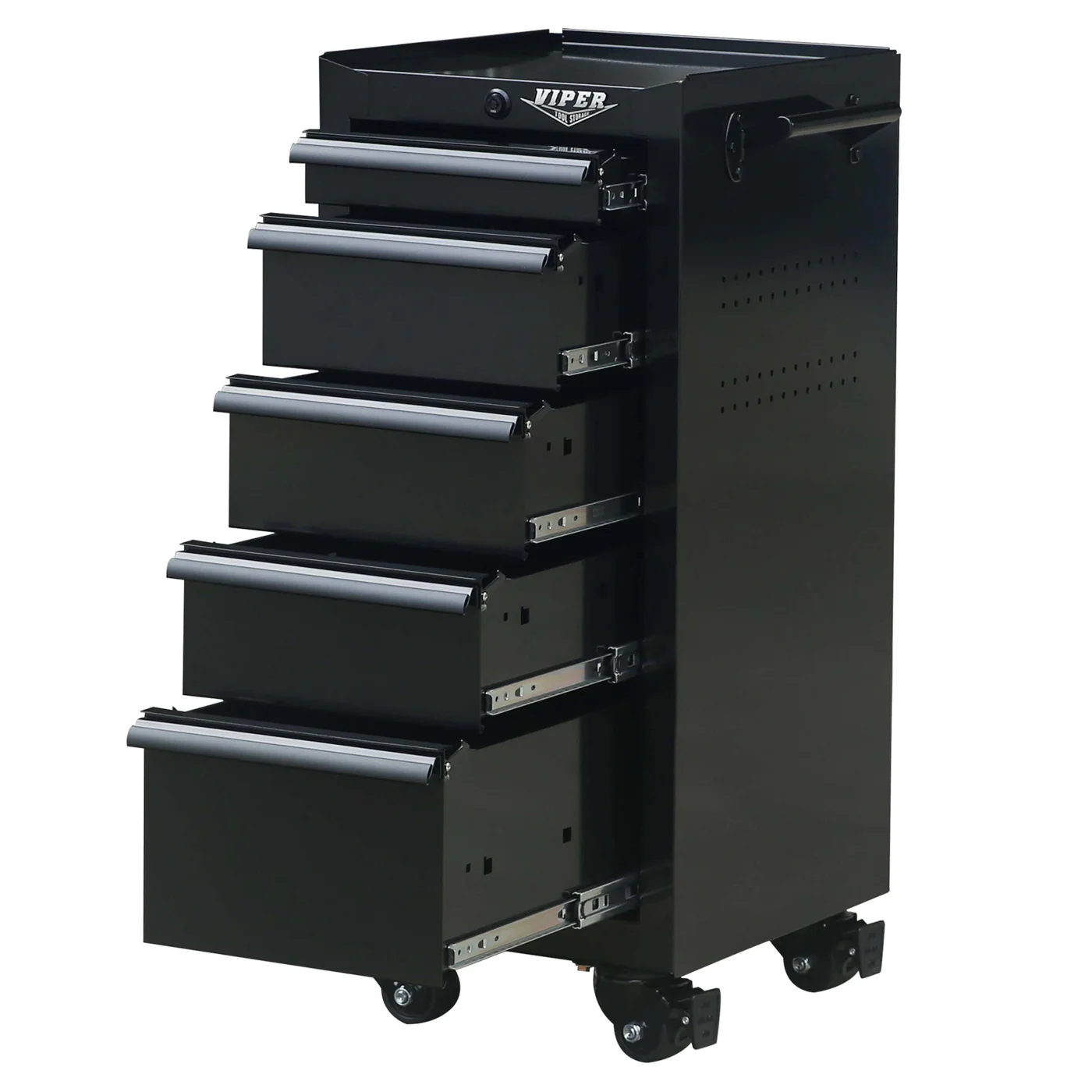 16-Inch 5-Drawer Rolling Salon Cart - Image 9