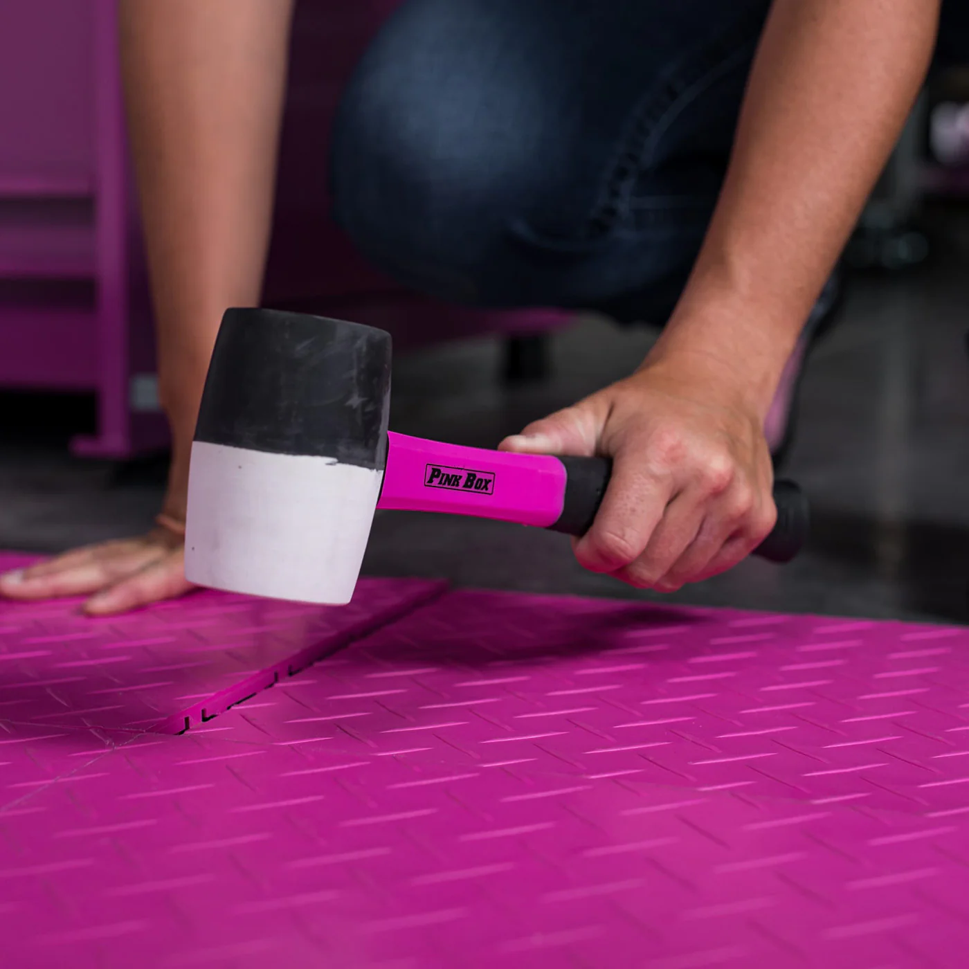 16-Ounce Dual-Face Rubber Mallet - Image 4