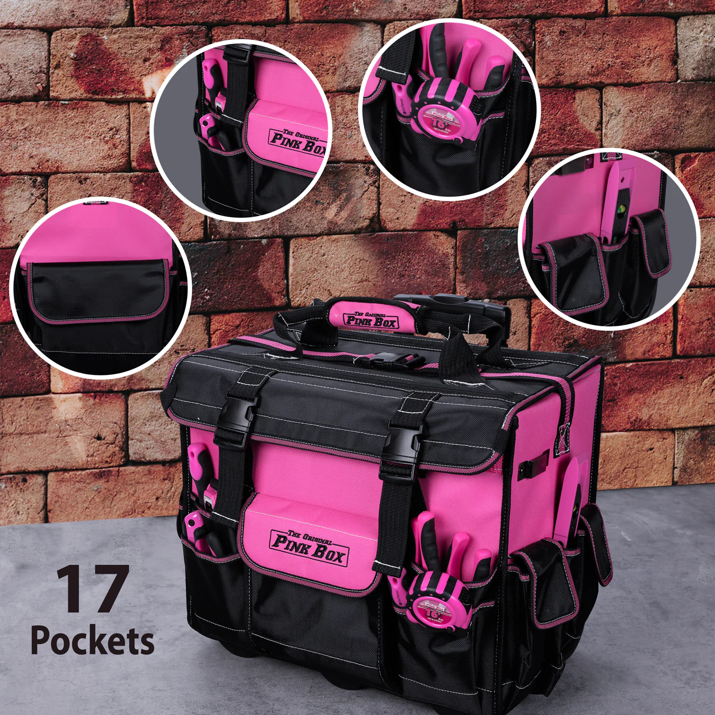 18-Inch Rolling Tool Bag - Image 10