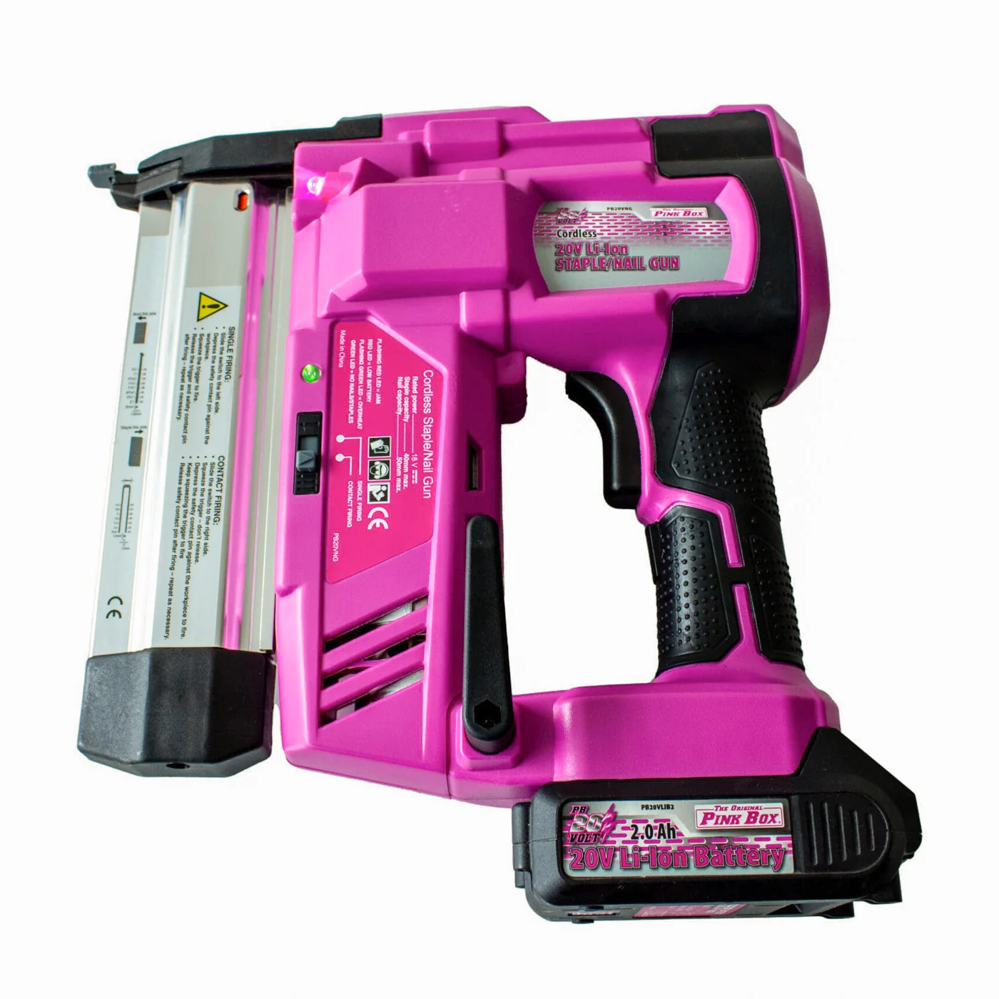 20-Volt Cordless Brad Nailer/Stapler - Image 6