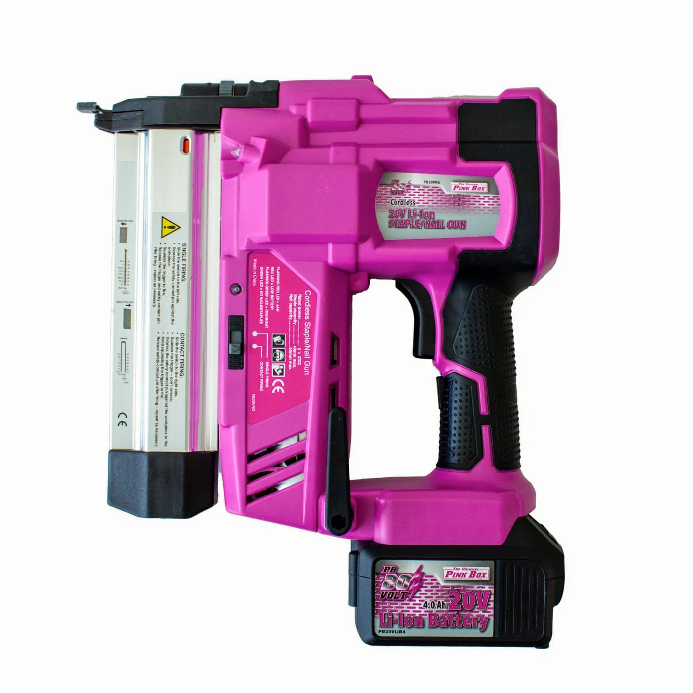 20-Volt Cordless Brad Nailer/Stapler - Image 7