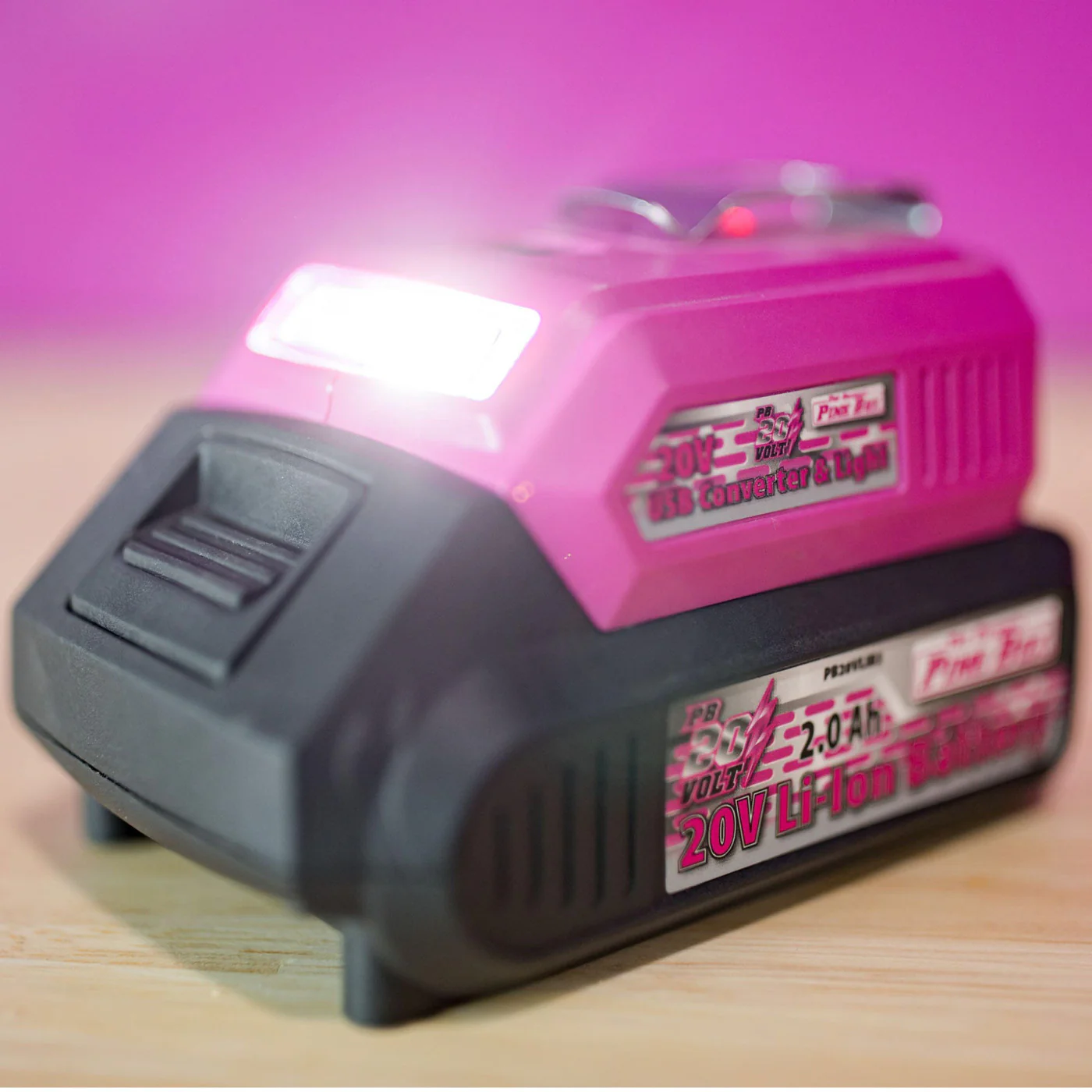 20-Volt Portable USB Power Source and Work Light - Image 6