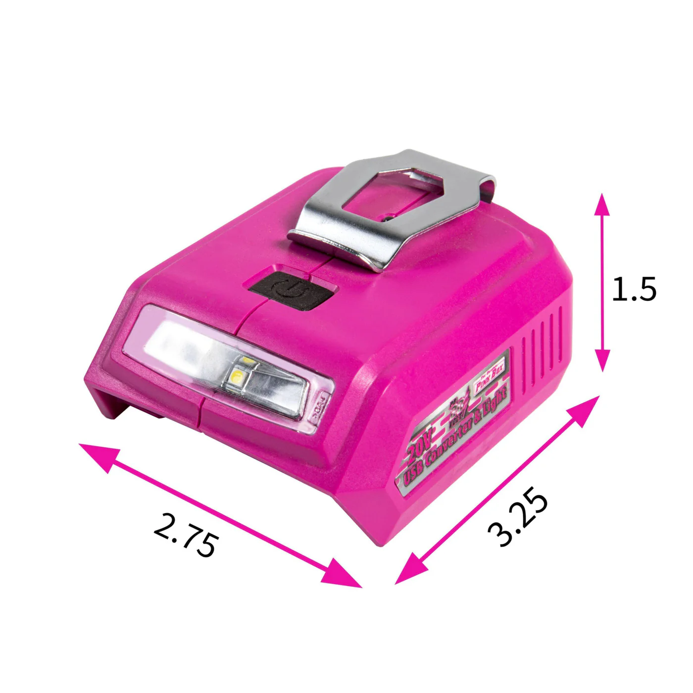 20-Volt Portable USB Power Source and Work Light - Image 7