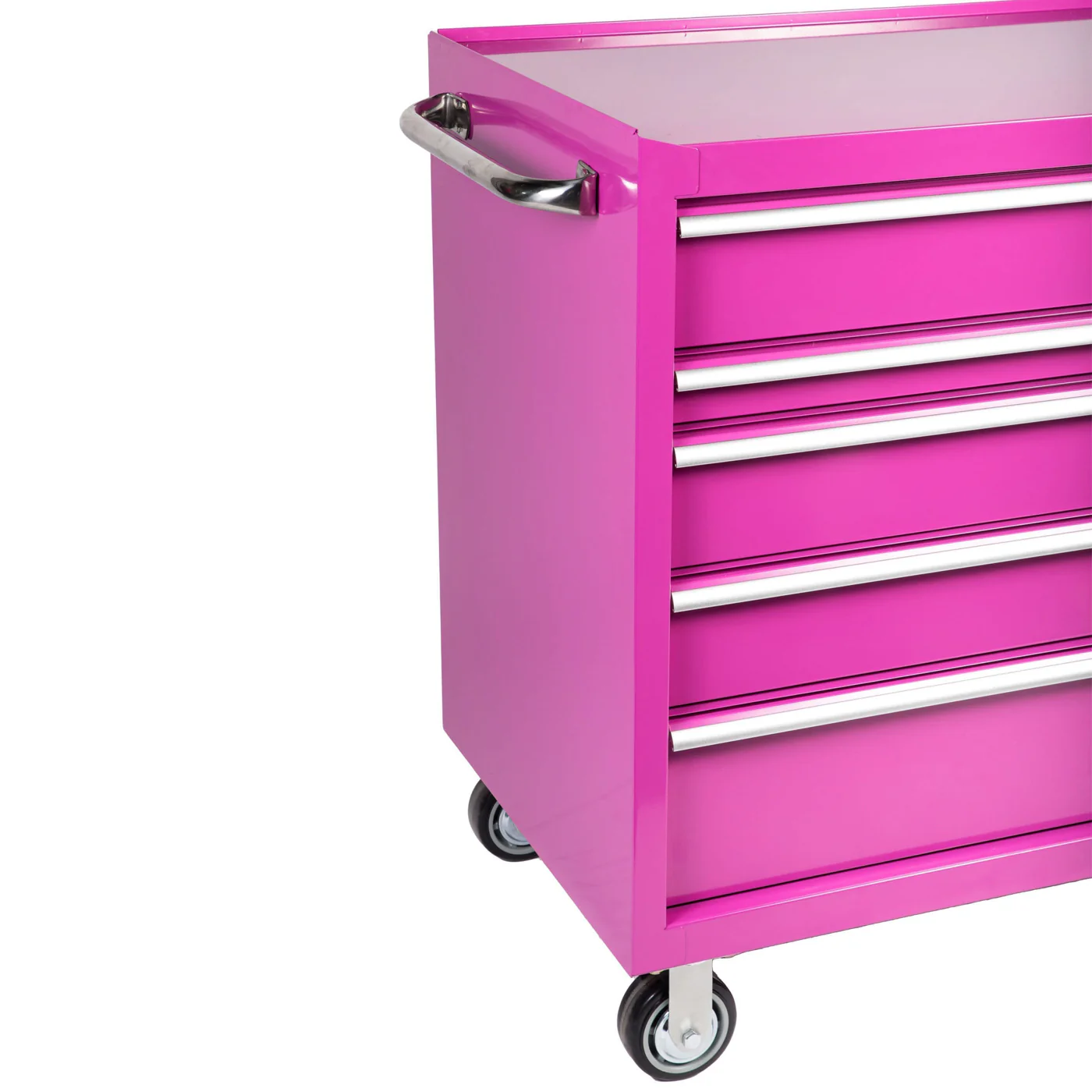 41-Inch 9-Drawer Rolling Cabinet - Image 4